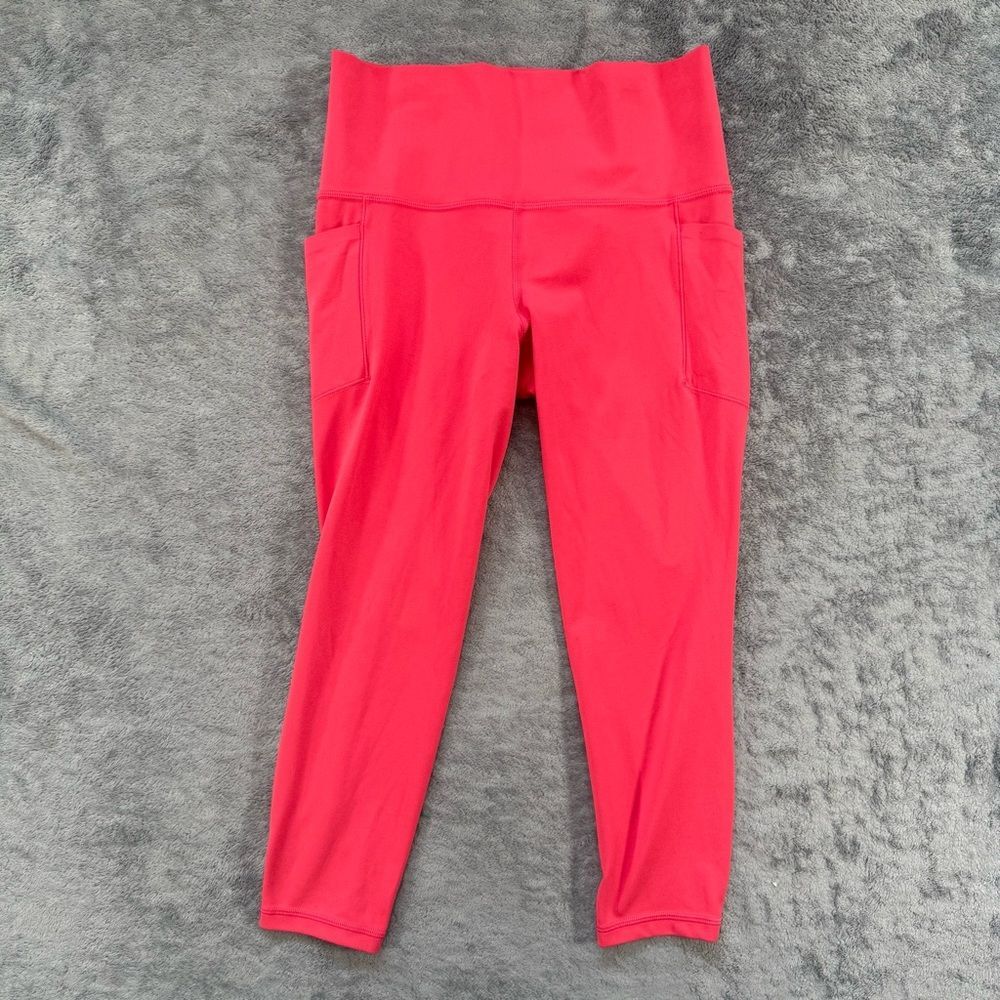 Athleta Women’s Salutation Stash Pocket 7/8 Tight Hot Pink Workout Train